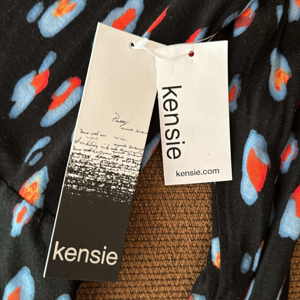 🎨 KENSIE; Brand New with Tags! Watercolor Spots Dress in Misses Size XL. - Picture 9 of 15